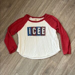 Retro Vintage Icee Raglan Shirt